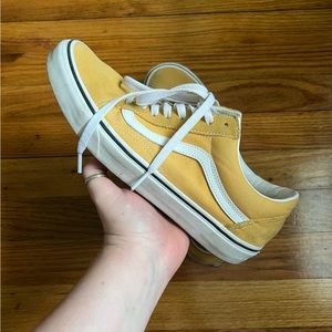 Yellow Old Skool Vans